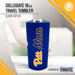 Pitt Panthers NCAA Stainless Steel Travel Tumbler for Mom - Royal