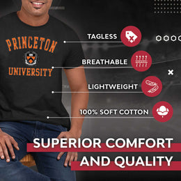 Princeton Tigers NCAA Adult Gameday Cotton T-Shirt - Black