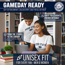 Penn State Nittany Lions NCAA Adult Gameday Cotton T-Shirt - White