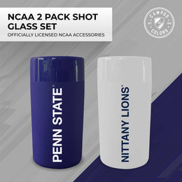 Penn State Nittany Lions College and University 2-Pack Shot Glasses - Team Color