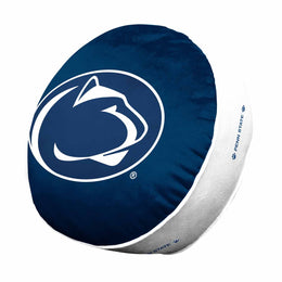 Penn State Nittany Lions Team Logo 15 Inch Ultra Soft Stretch Plush Pillow - Navy