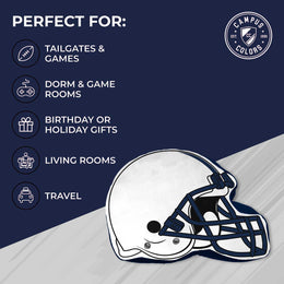 Penn State Nittany Lions NCAA Helmet Super Soft Football Pillow - White
