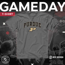Purdue Boilermakers NCAA Adult Gameday Cotton T-Shirt - Gray