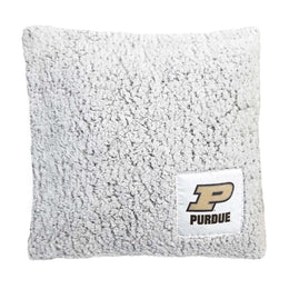 Purdue Boilermakers Two Tone Sherpa Throw Pillow - Team Color