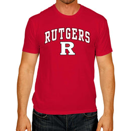 Rutgers Scarlet Knights NCAA Adult Gameday Cotton T-Shirt - Red