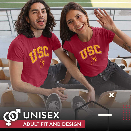USC Trojans NCAA Adult Gameday Cotton T-Shirt - Cardinal