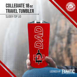 San Diego State Aztecs NCAA Stainless Steel Travel Tumbler for Dad - Red