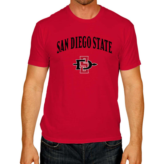 San Diego State Aztecs NCAA Adult Gameday Cotton T-Shirt - Red