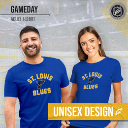 St. Louis Blues NHL Adult Game Day Unisex T-Shirt - Royal