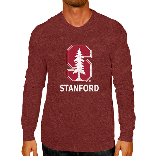 Stanford Cardinal NCAA MVP Adult Long-Sleeve Shirt - Cardinal