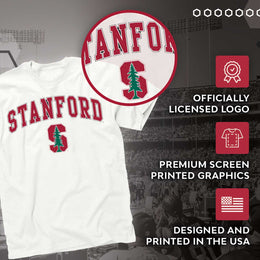 Stanford Cardinal NCAA Adult Gameday Cotton T-Shirt - White