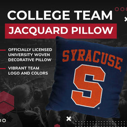 Syracuse Orange NCAA Decorative Pillow - Navy