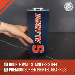 Syracuse Orange NCAA Stainless Steel Travel Tumbler for Alumni - Navy