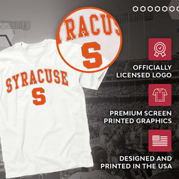 Syracuse Orange NCAA Adult Gameday Cotton T-Shirt - White