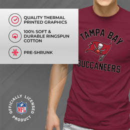 Tampa Bay Buccaneers NFL Adult Gameday T-Shirt - Cardinal