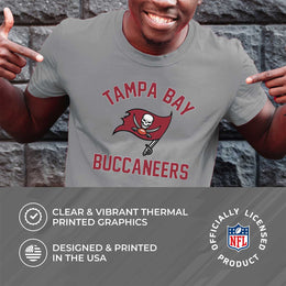 Tampa Bay Buccaneers NFL Adult Gameday T-Shirt - Gray