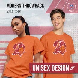 Tampa Bay Buccaneers NFL Modern Throwback T-shirt - Orange