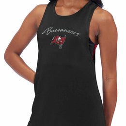 Tampa Bay Buccaneers NFL Women's Muscle Tank - Black