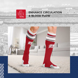 Tampa Bay Buccaneers NFL Adult Knee High-Performance Socks - Red