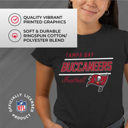Tampa Bay Buccaneers NFL Gameday Women's Relaxed Fit T-shirt - Black