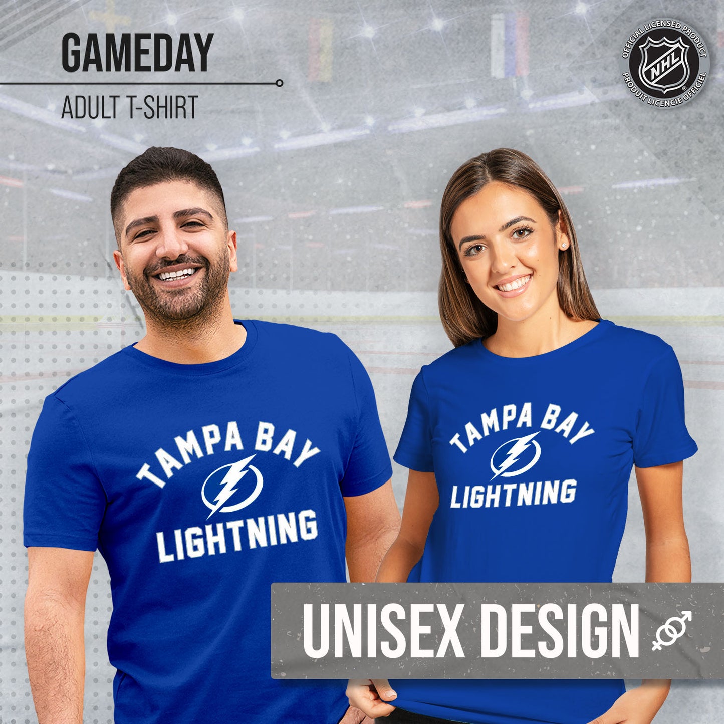 Tampa Bay Lightning NHL Adult Game Day Unisex T-Shirt - Royal