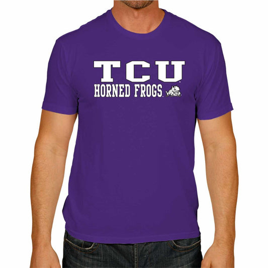 TCU Horned Frogs NCAA Adult Gameday Cotton T-Shirt - Purple