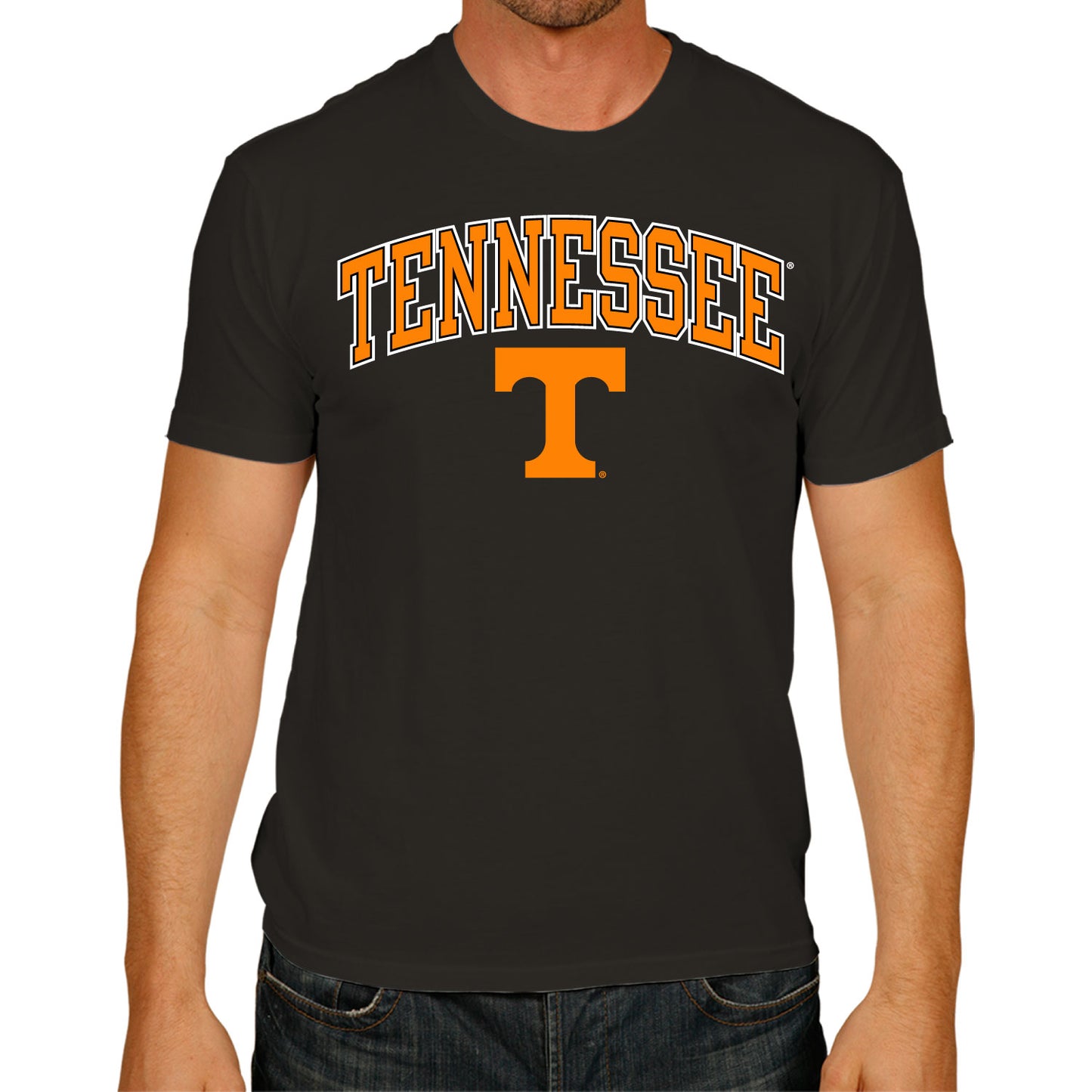 Tennessee Volunteers NCAA Adult Gameday Cotton T-Shirt - Black