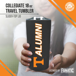 Tennessee Volunteers NCAA Stainless Steel Travel Tumbler for Alumni - Black