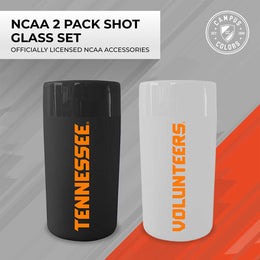 Tennessee Volunteers College and University 2-Pack Shot Glasses - Team Color