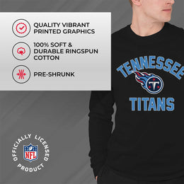 Tennessee Titans NFL Gameday Adult Long Sleeve Shirt - Navy