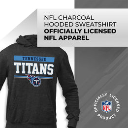Tennessee Titans NFL Adult Gameday Charcoal Hooded Sweatshirt - Charcoal