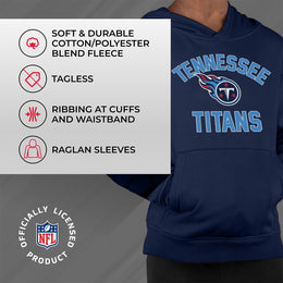 Tennessee Titans NFL Youth Gameday Hooded Sweatshirt - Navy