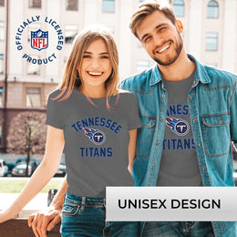 Tennessee Titans NFL Adult Gameday T-Shirt - Sport Gray