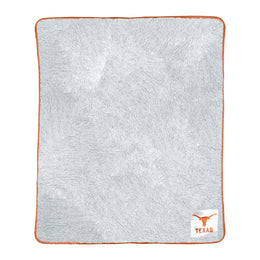 Texas Longhorns NCAA Silk Sherpa College Throw Blanket - Texas Orange