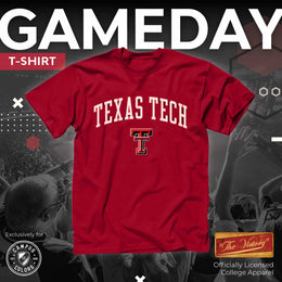 Texas Tech Red Raiders NCAA Adult Gameday Cotton T-Shirt - Red