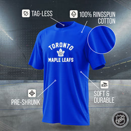 Toronto Maple Leafs NHL Adult Game Day Unisex T-Shirt - Royal