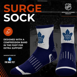 Toronto Maple Leafs NHL Youth Surge Socks - Navy