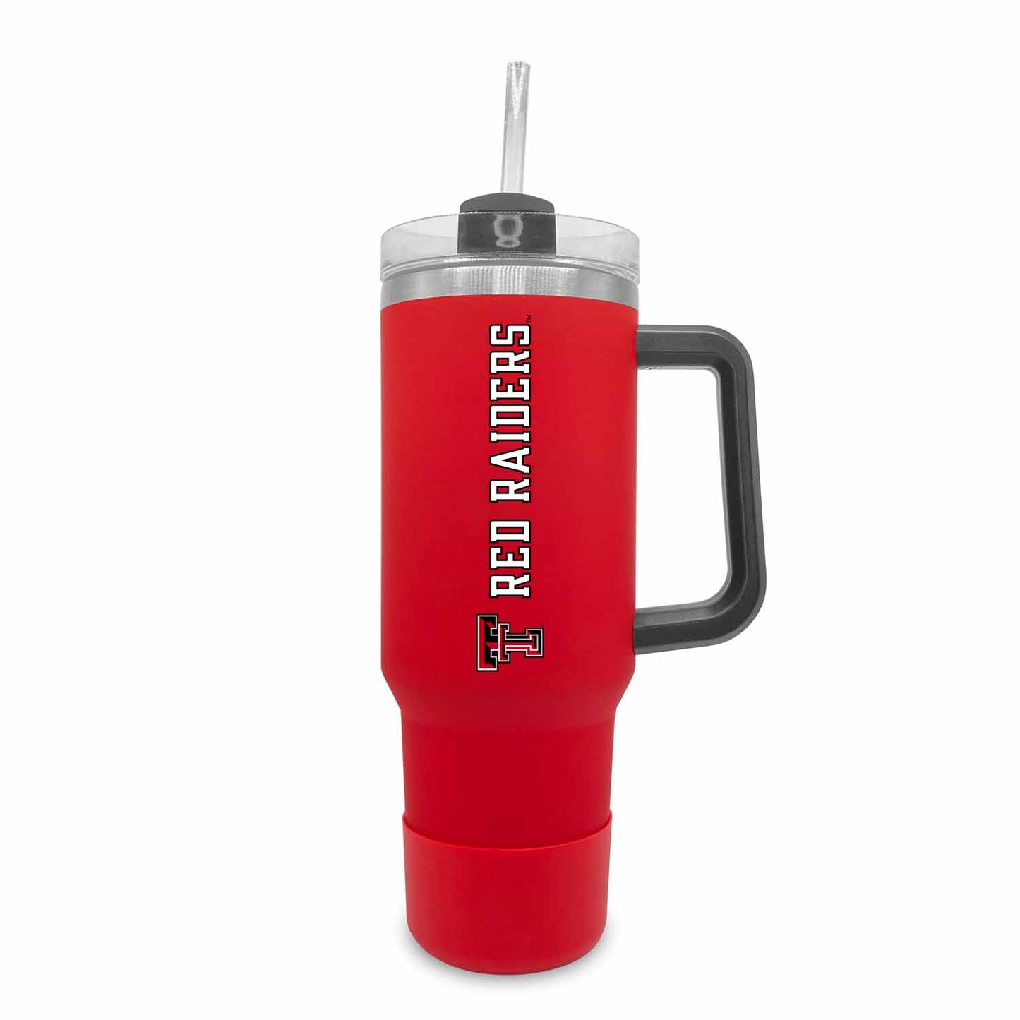 Texas Tech Red Raiders College & University 40 oz Travel Tumbler With Handle - Red