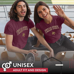 Texas State Bobcats NCAA Adult Gameday Cotton T-Shirt - Maroon