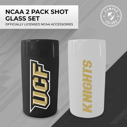 Central Florida Knights College and University 2-Pack Shot Glasses - Team Color