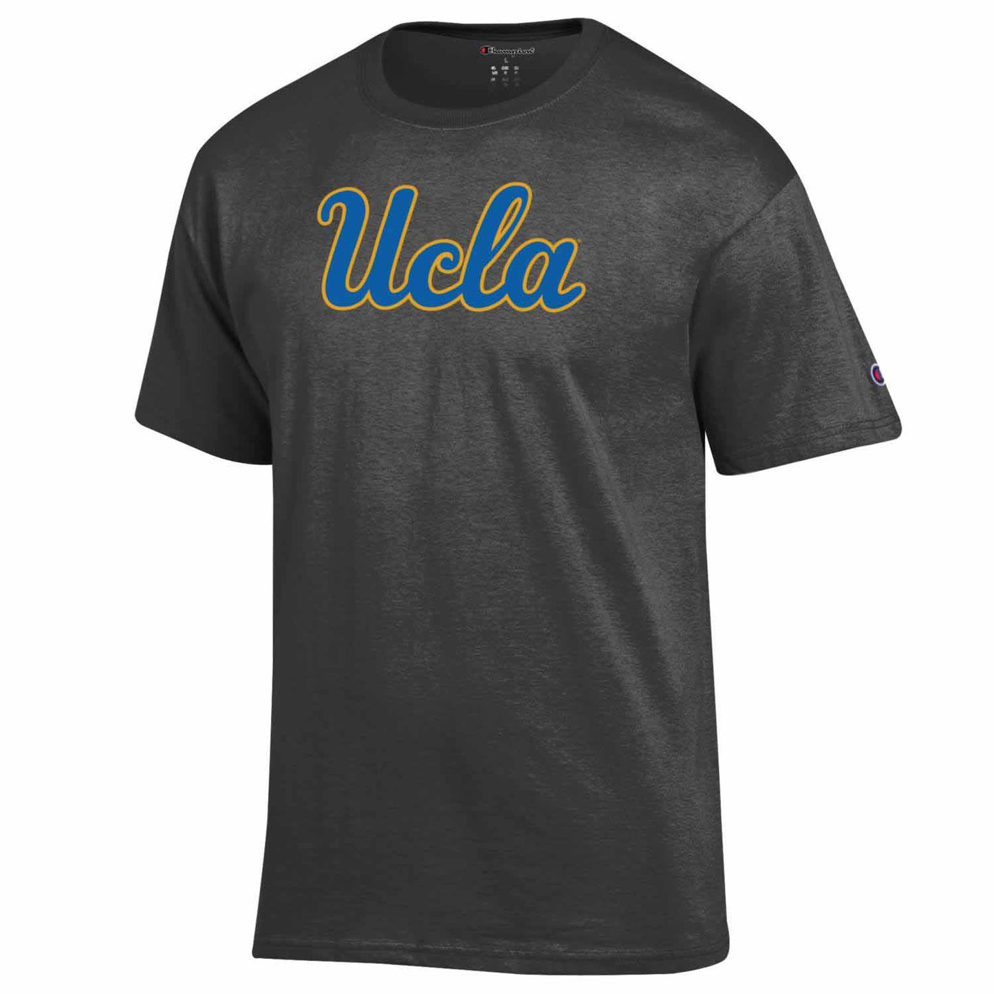 UCLA Bruins Champion Adult NCAA Soft Style Mascot Tagless T-Shirt - Charcoal