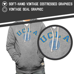 UCLA Bruins College Gray University Seal Hooded Sweatshirt - Gray