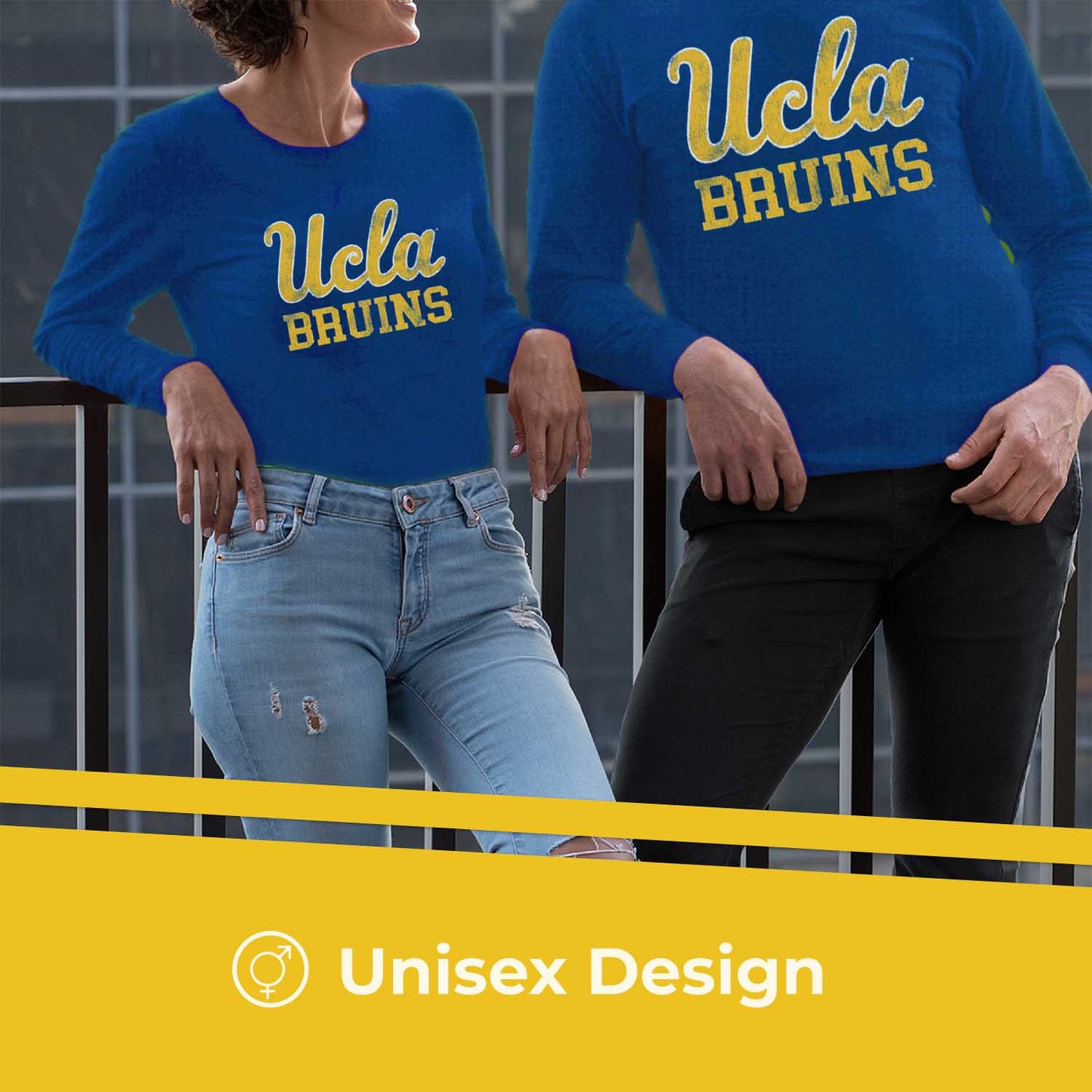 UCLA Bruins NCAA MVP Adult Long-Sleeve Shirt - Royal