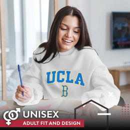 UCLA Bruins Adult Arch & Logo Soft Style Gameday Crewneck Sweatshirt - White