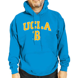UCLA Bruins Adult Arch & Logo Soft Style Gameday Hooded Sweatshirt - Light Blue