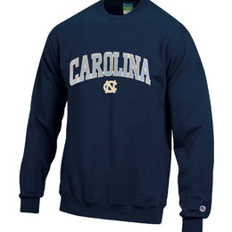 North Carolina Tar Heels Adult Tackle Twill Crewneck - Navy