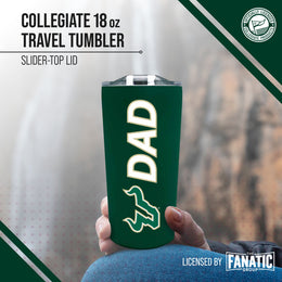USF Bulls NCAA Stainless Steel Travel Tumbler for Dad - Green