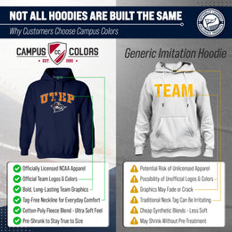 UTEP Miners Adult Arch & Logo Soft Style Gameday Hooded Sweatshirt - Navy