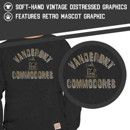 Vanderbilt Commodores Adult University Crewneck - Black