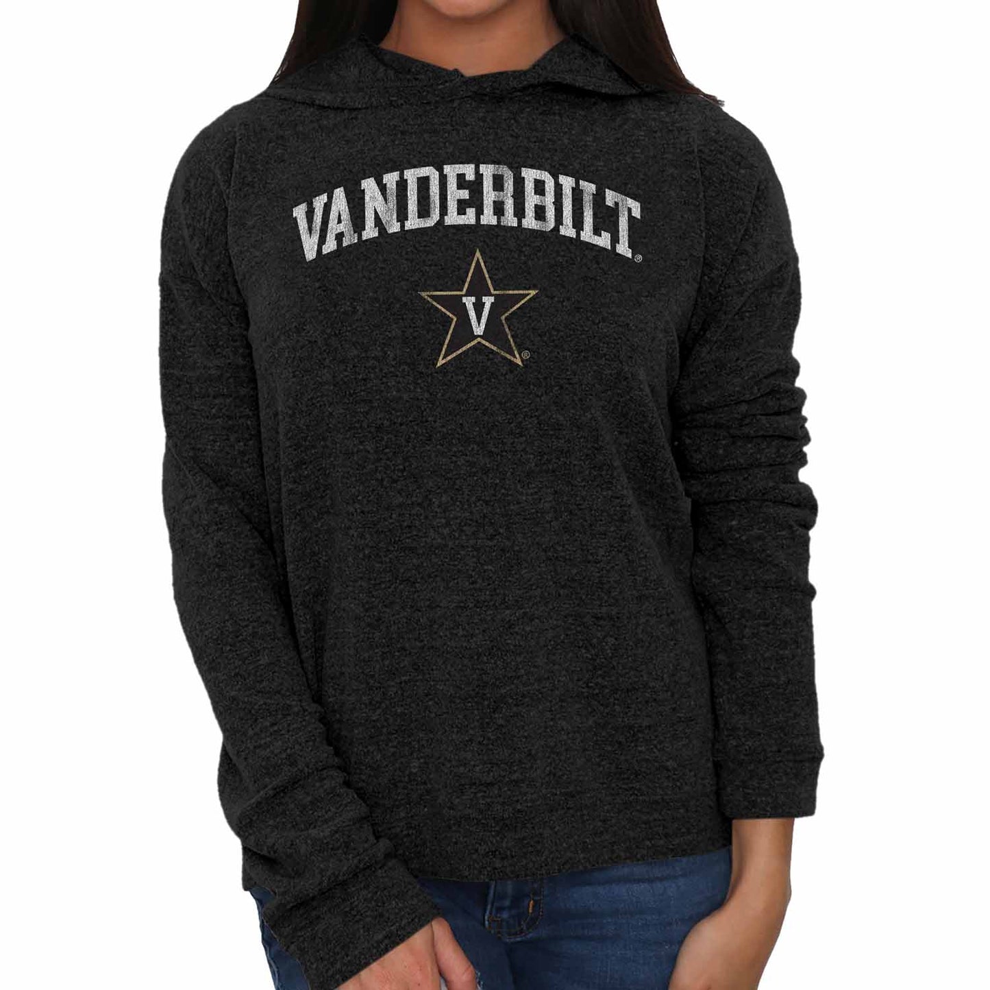 Vanderbilt Commodores NCAA University Women's Hoodie  - Black